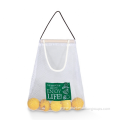 New Reusable Mesh custom hanging grocery tote bag cotton shopping bags